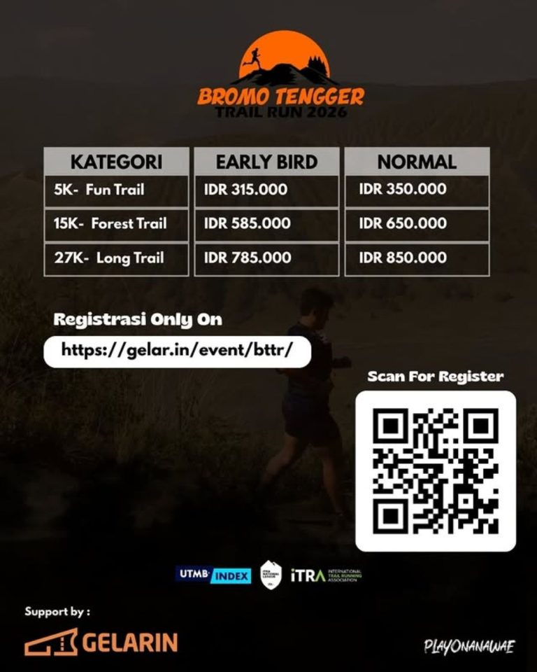 Bromo Tengger Trail Run 2026