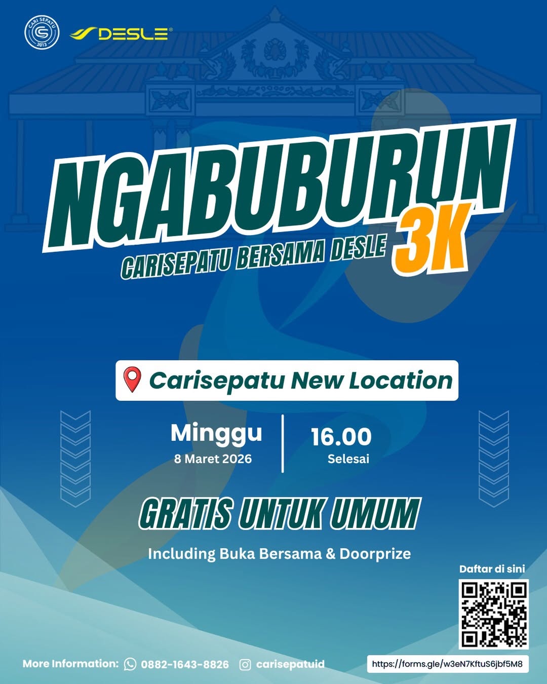 Ngabuburun Cari Sepatu Bersama Desle