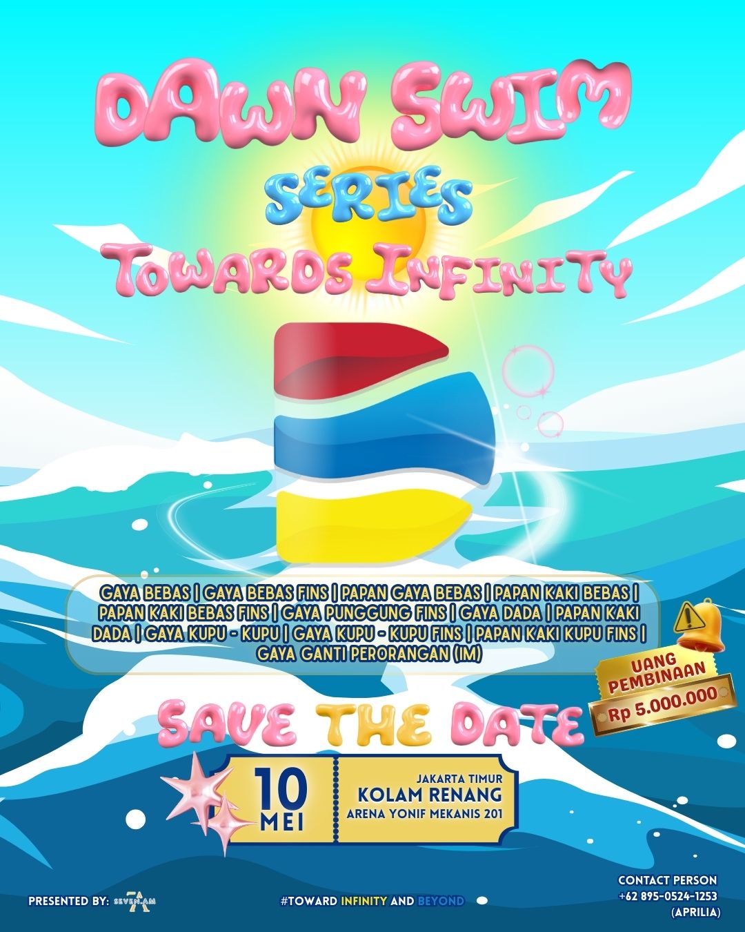 Dawn Swim Series Towards Infinity - Tahun 2026