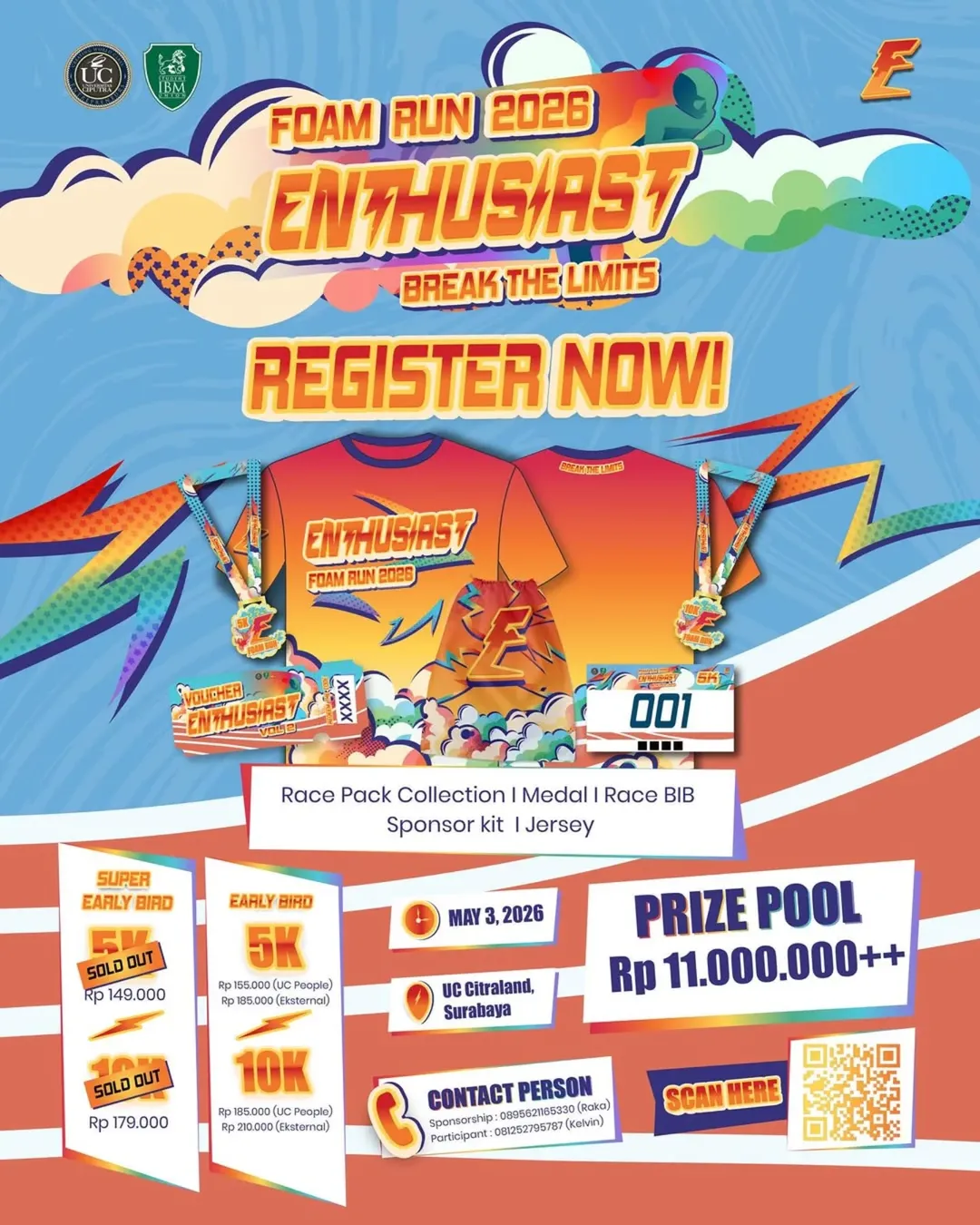 Enthusiast Foam Run 2026