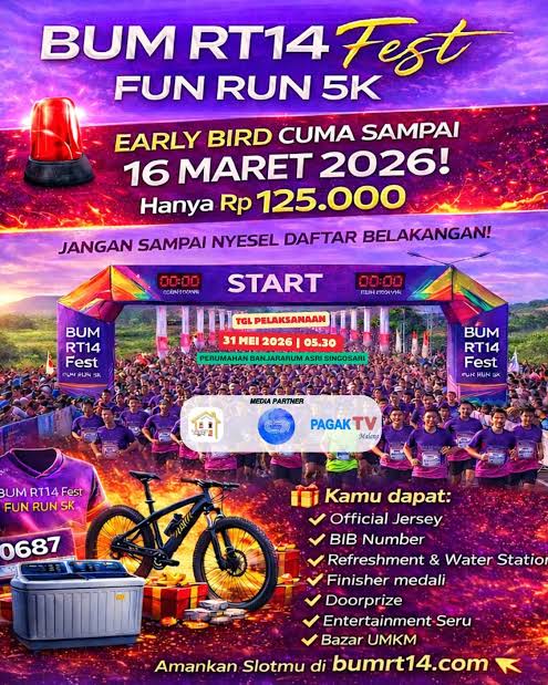 BUM RT 14 Fest Run 5K 2026