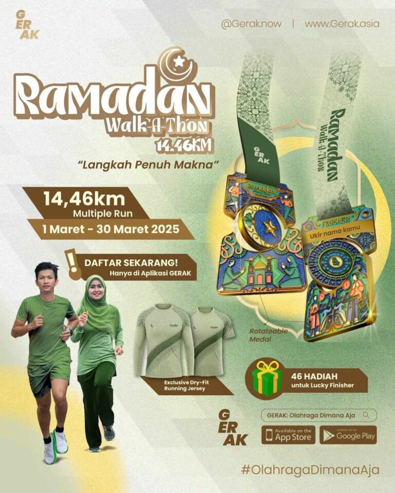 Ramadan Walk A-Thon 14.46KM