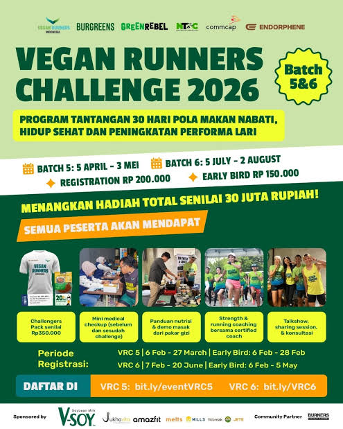 Vegan Runners Challenge Bacth 5 2026