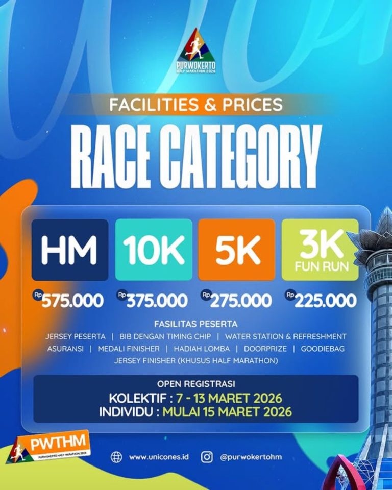 Purwokerto Half Marathon 2026