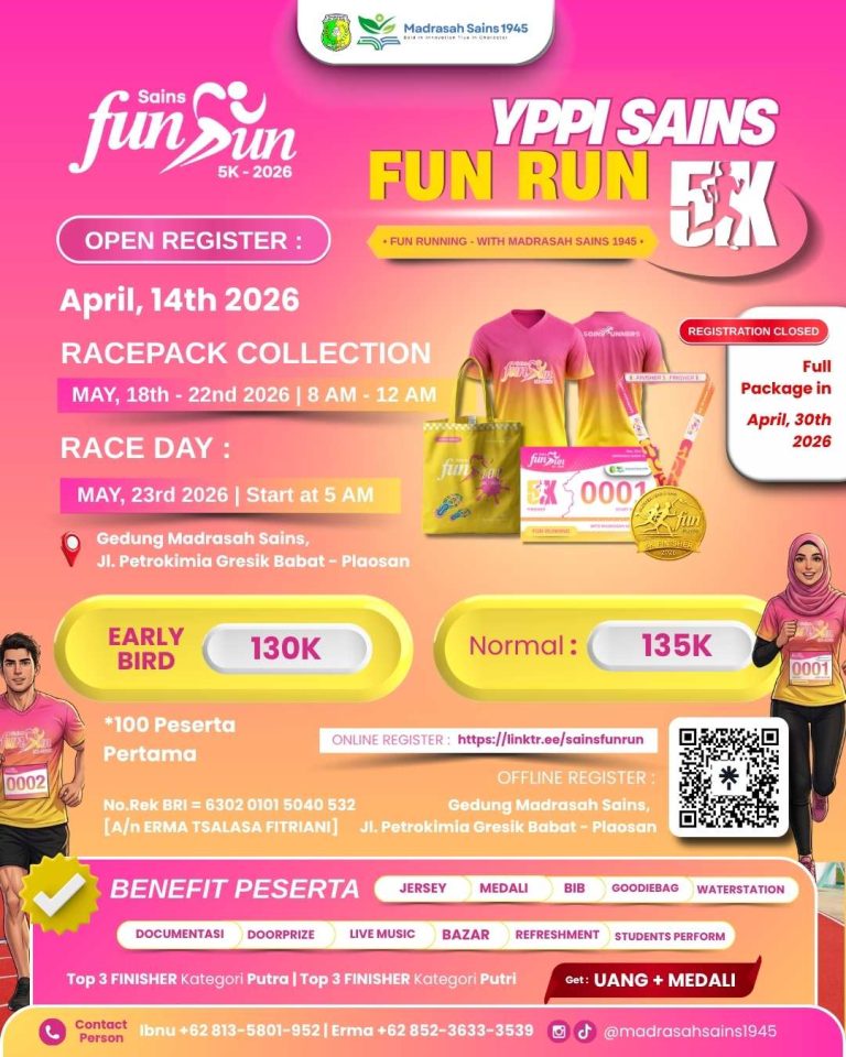 YPPI Sains Fun Run 2026