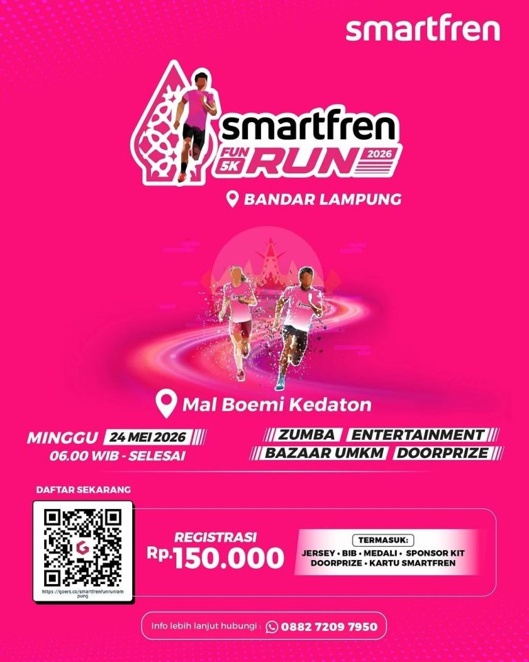 Smartfren Fun Run 2026 Bandar Lampung