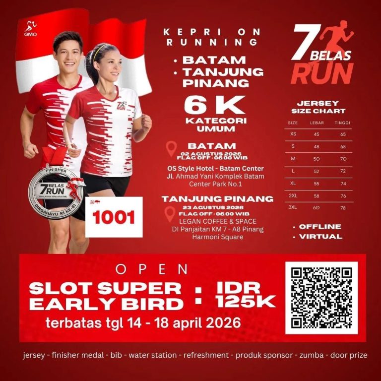 7 BELAS RUN Batam