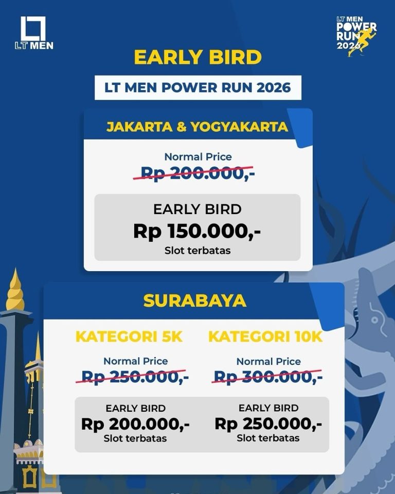 LT MEN Power Run 2026 Yogyakarta