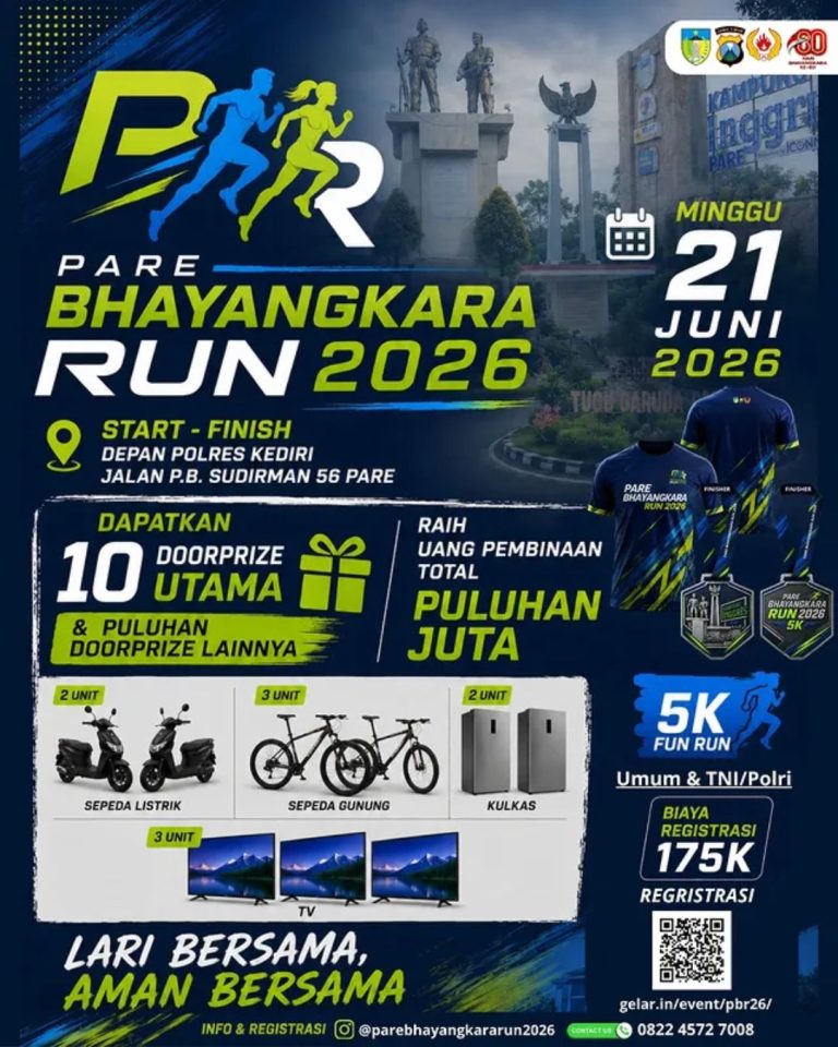 Pare Bhayangkara Run 2026