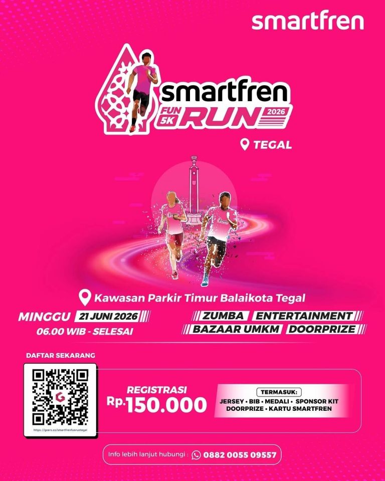 Smartfren Fun Run 2026 Tegal