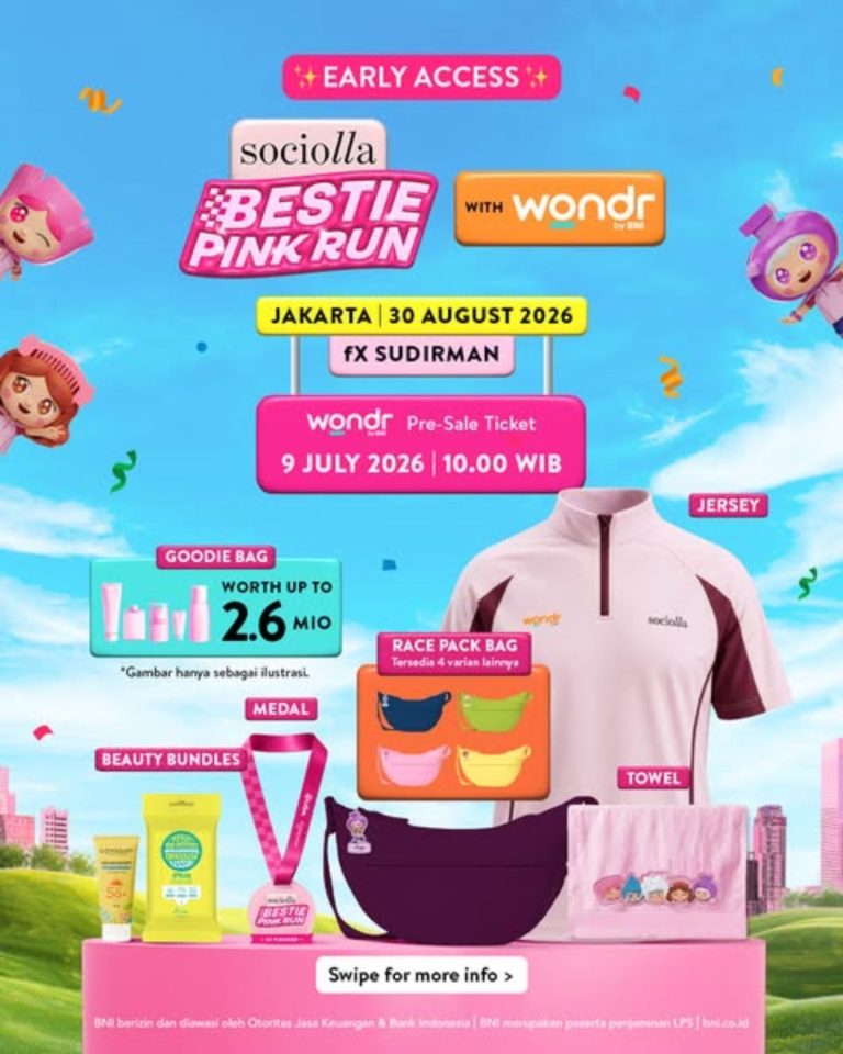 Sociolla Bestie Pink Run Jakarta 2026