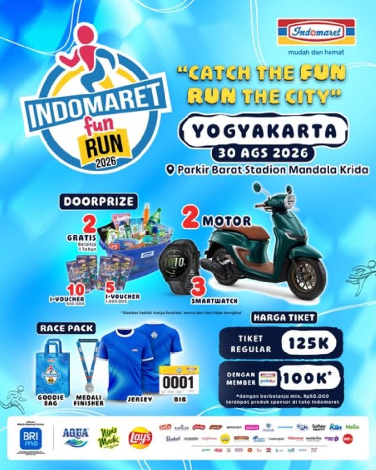 Indomaret Fun Run 2026 Yogyakarta