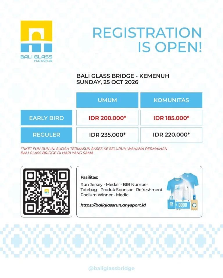 Bali Glass Fun Run 2026