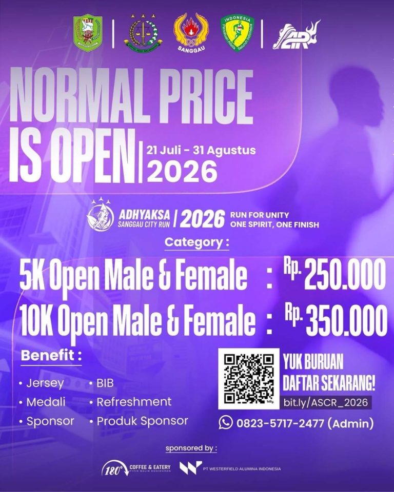 Adhyaksa Sanggau City Run 2026