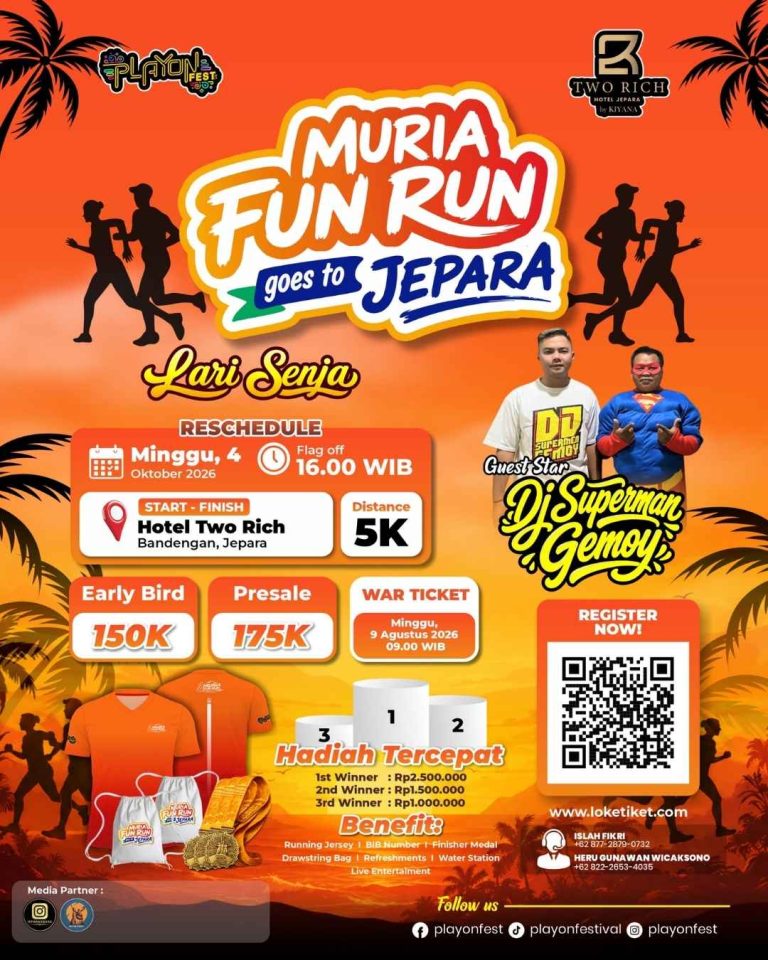 Muria Fun Run Goes to Jepara