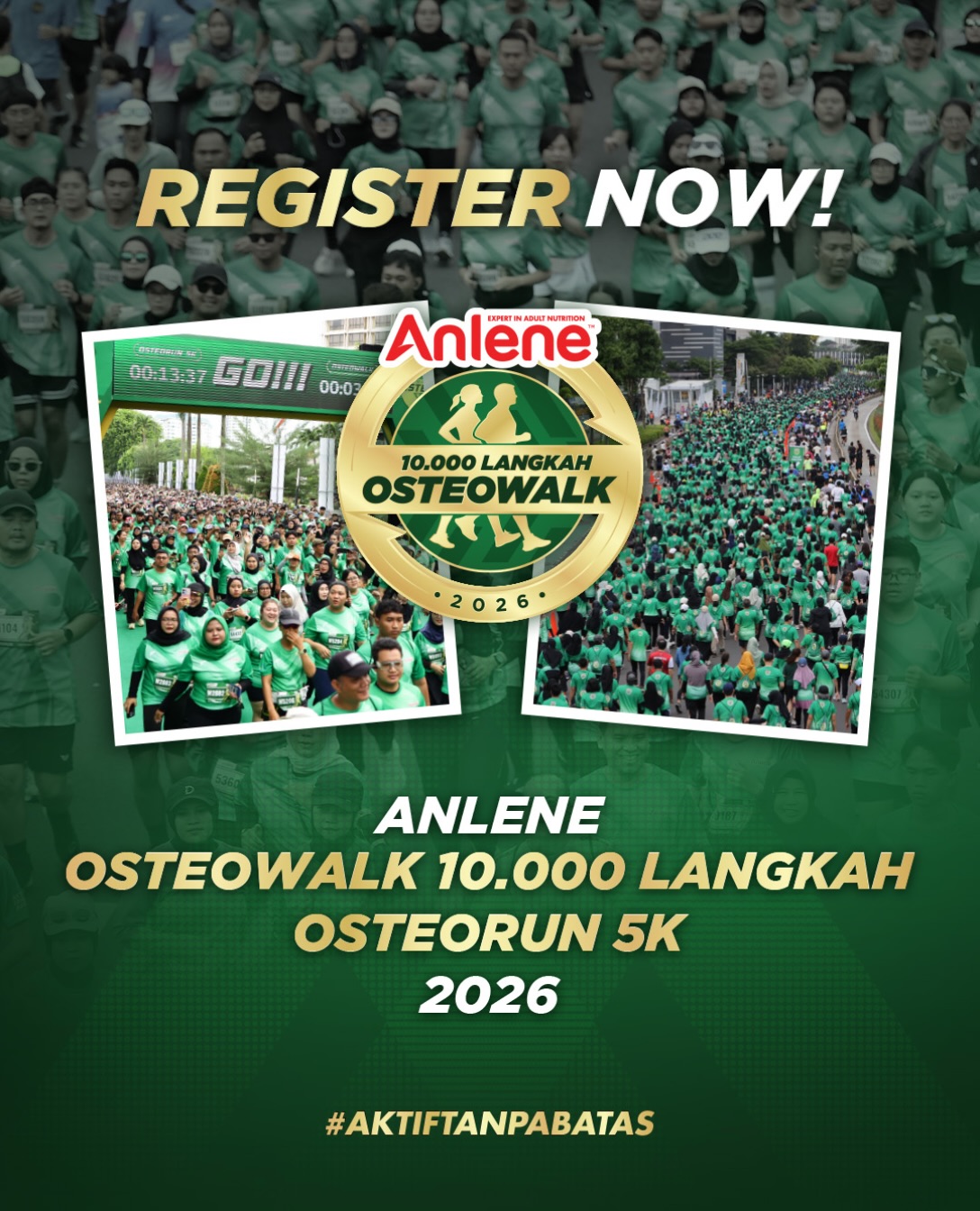 ANLENE 10.000 Langkah OsteoWalk 2026