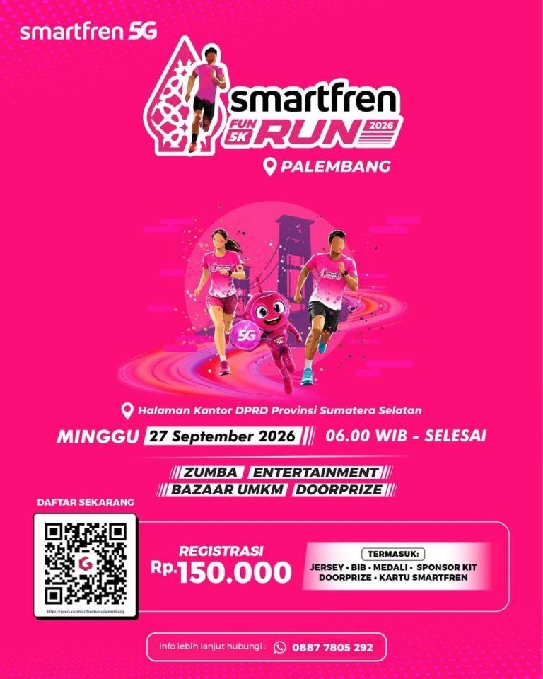 Smartfren Fun Run 2026 Palembang