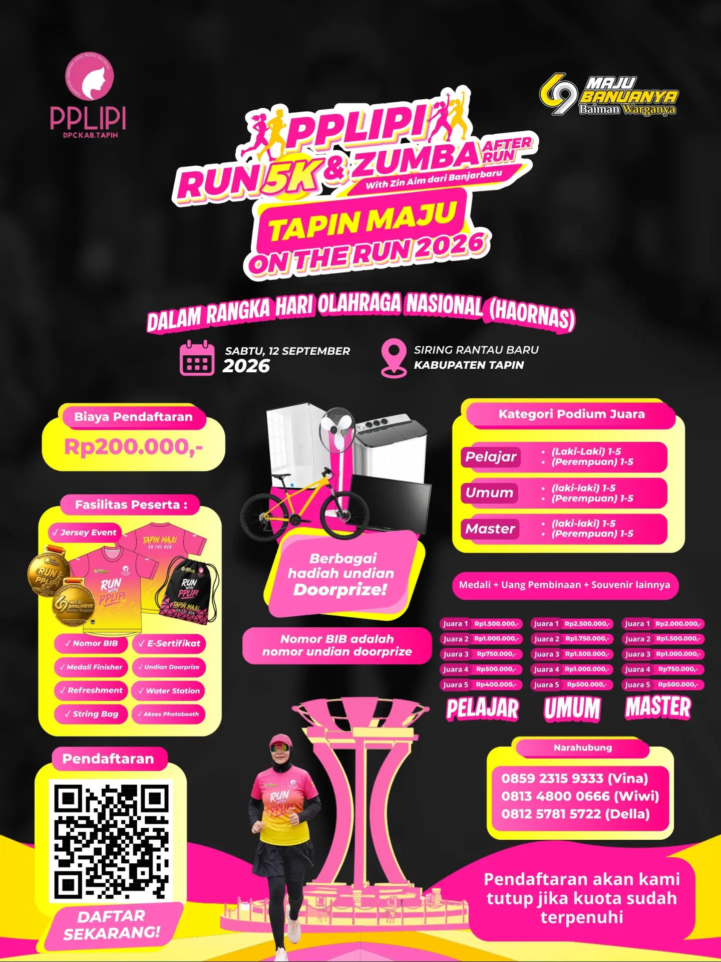 PPLIPI Run 5K & Zumba After Run