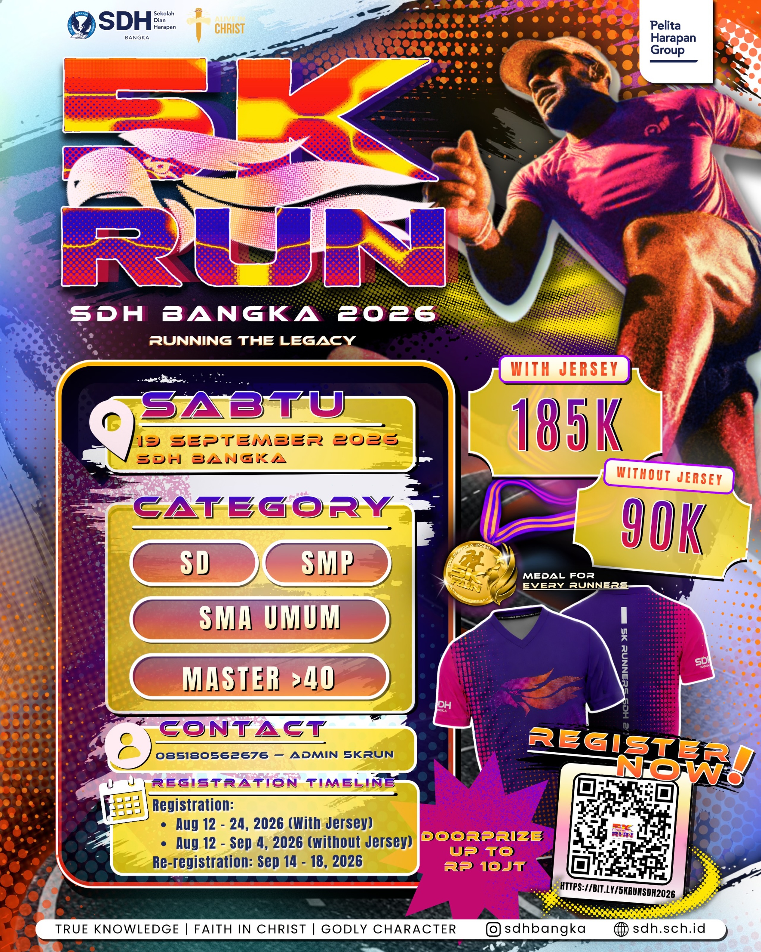 5K RUN SDH Bangka