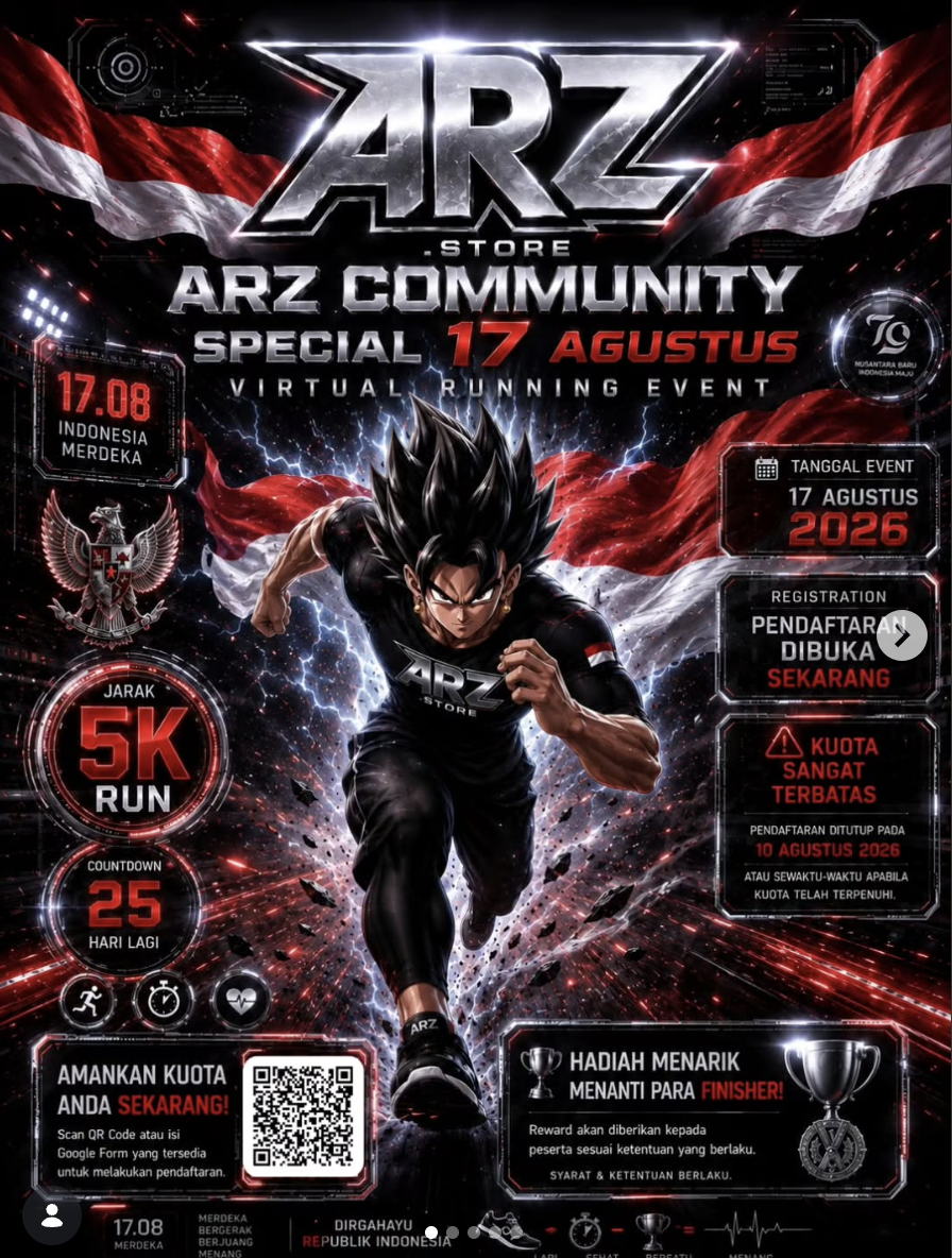 ARZ Community Virtual Running Event 2026