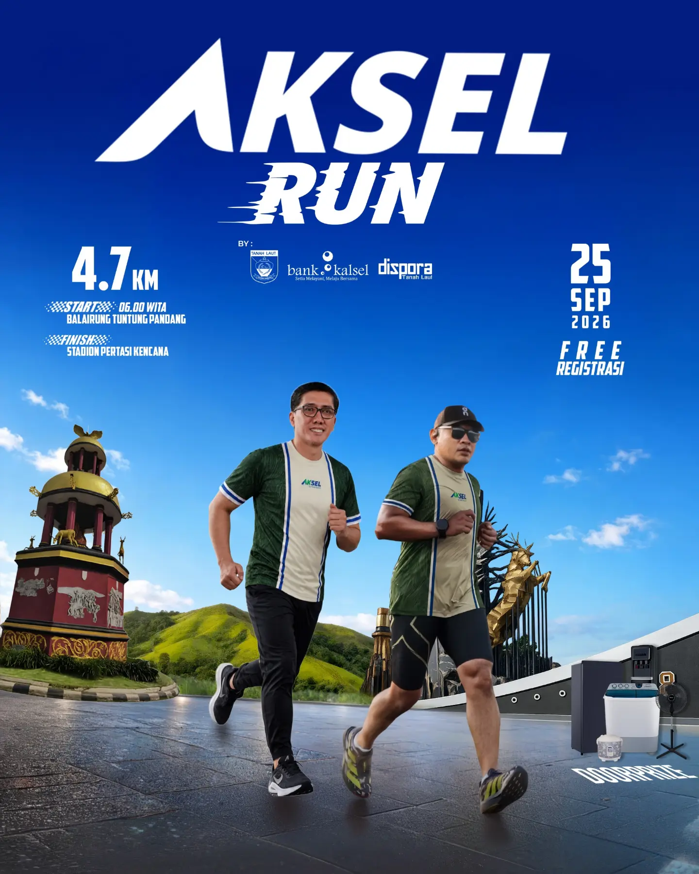 AKSEL Run Tanah Laut 2026
