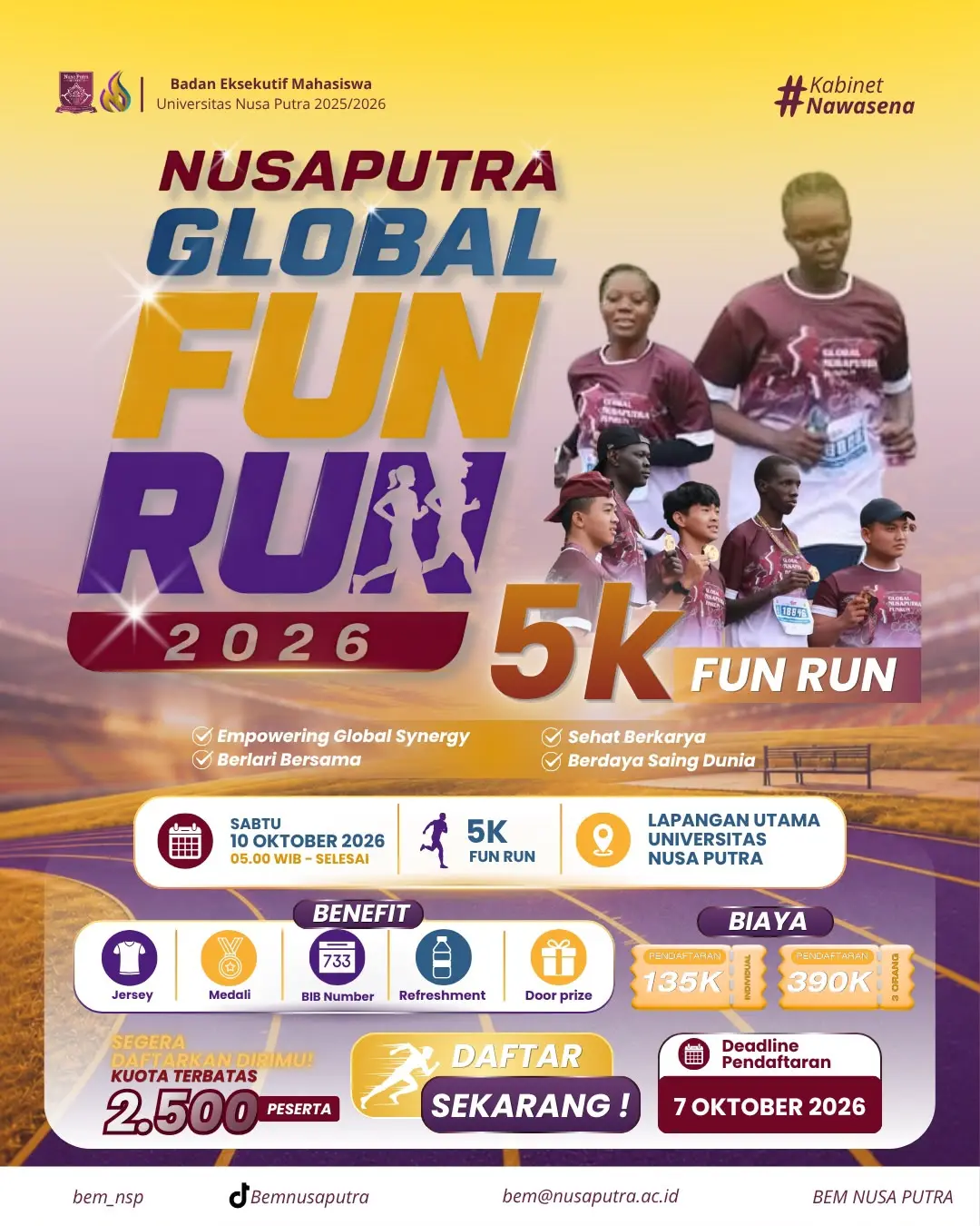 Nusa Putra Global Fun Run 2026