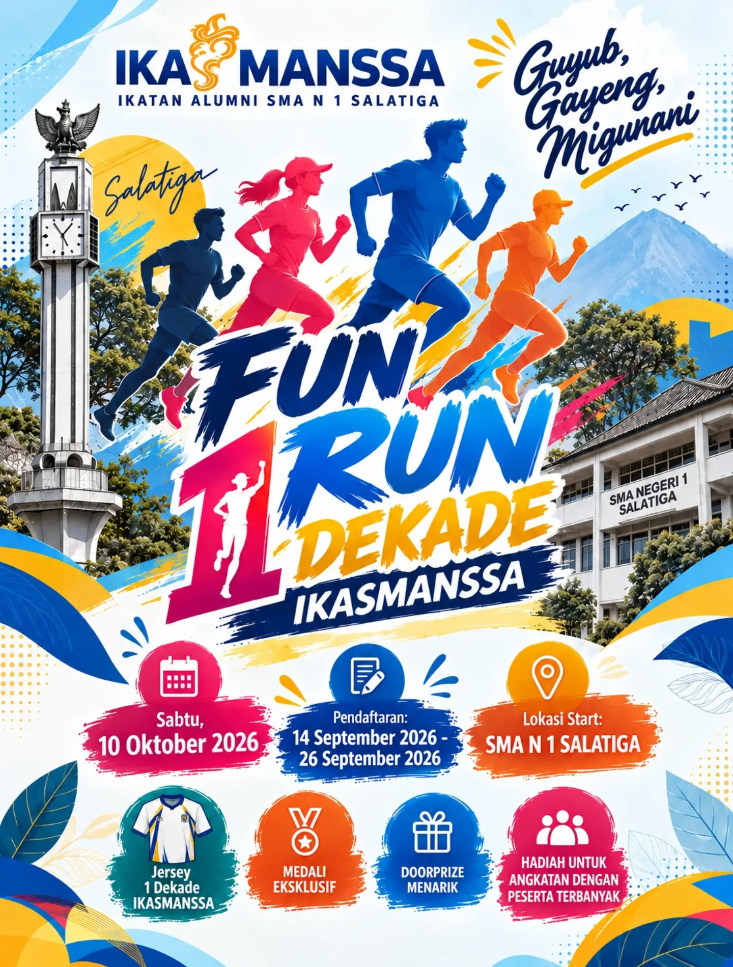 Fun Run 1 Dekade IKASMANSSA 2026