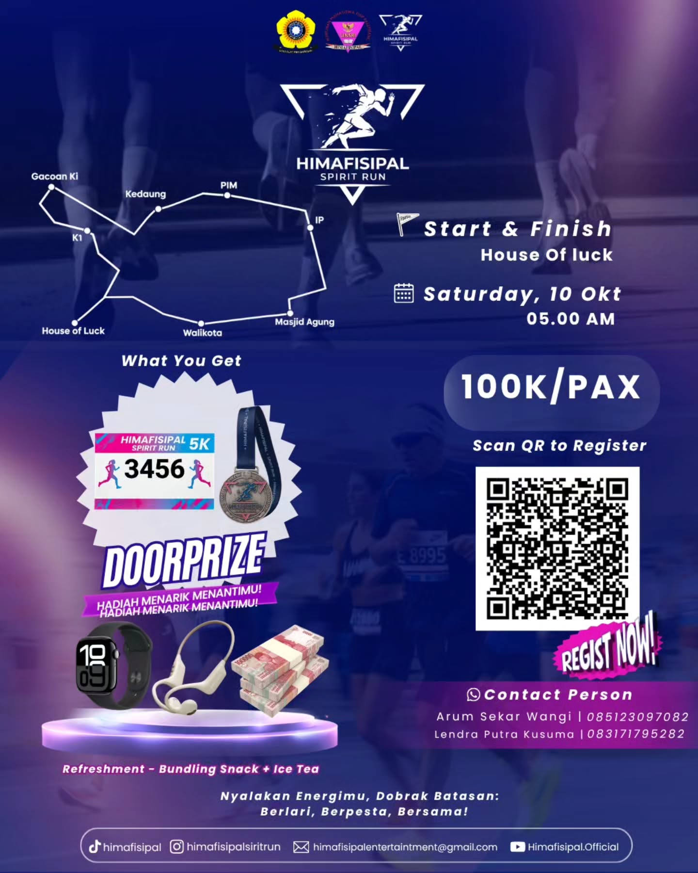 HIMAFISIPAL Spirit Run 2026