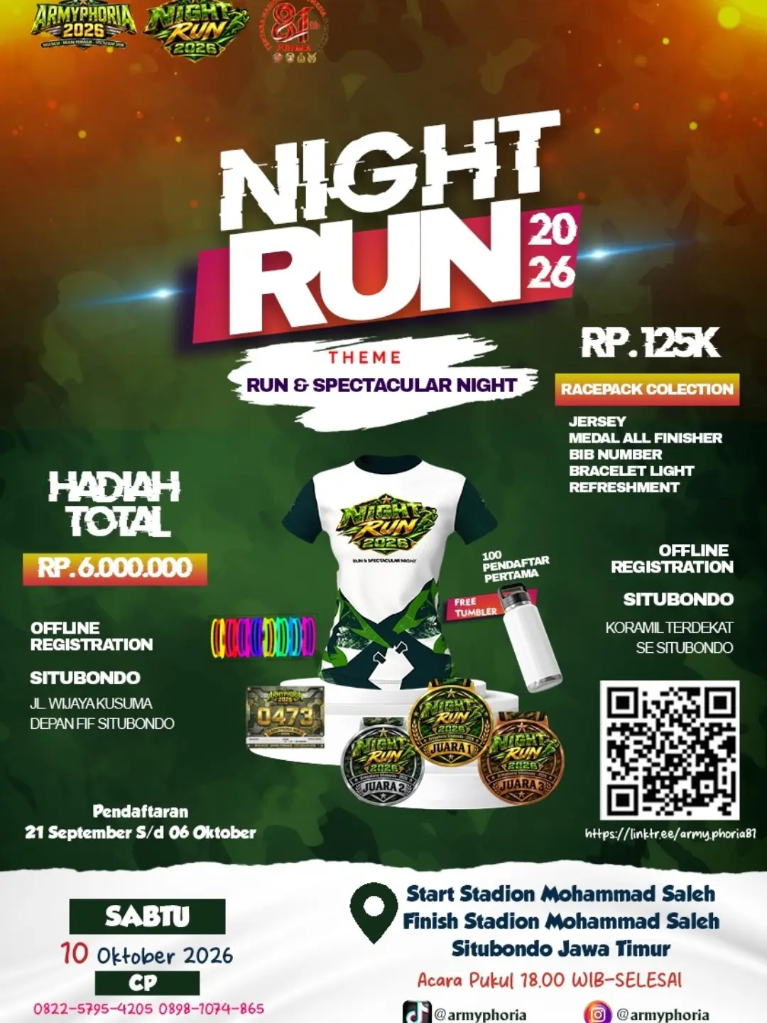 Armyphoria Night Run 2026