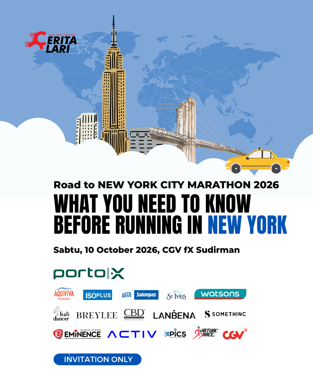 WORKSHOP ROAD TO NEW YORK CITY MARATHON 2026