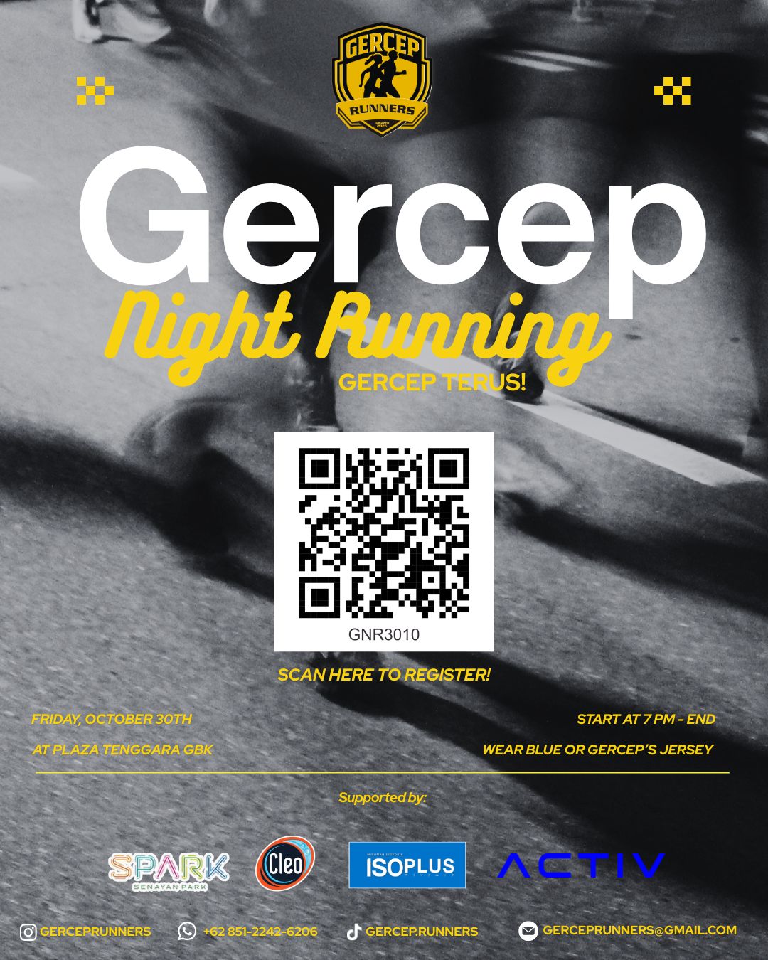 GERCEP NIGHT RUNNING