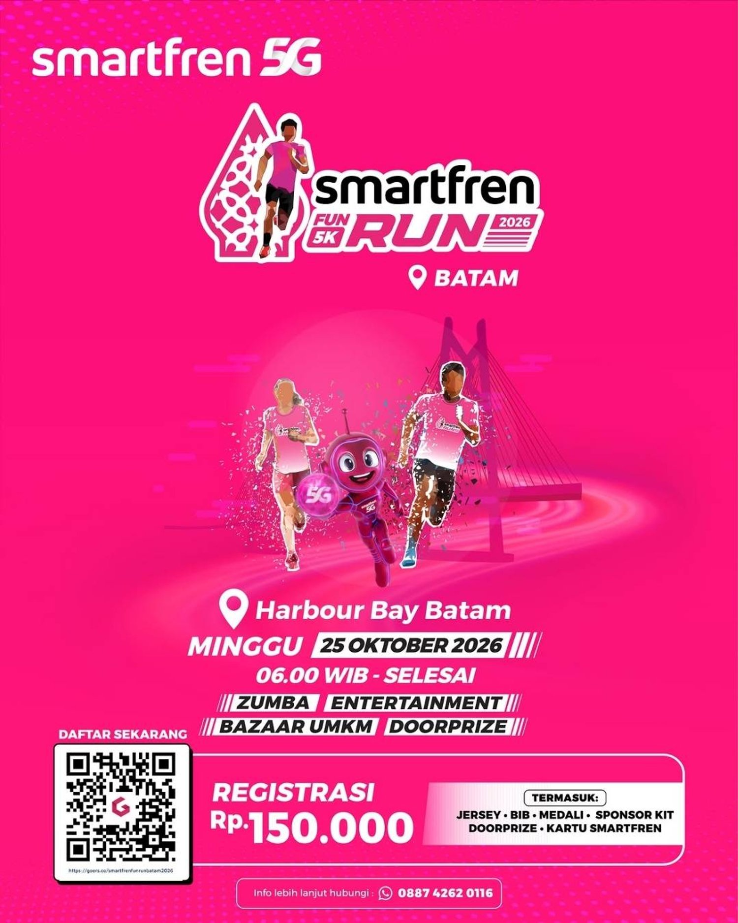 Smartfren Fun Run 2026 Batam