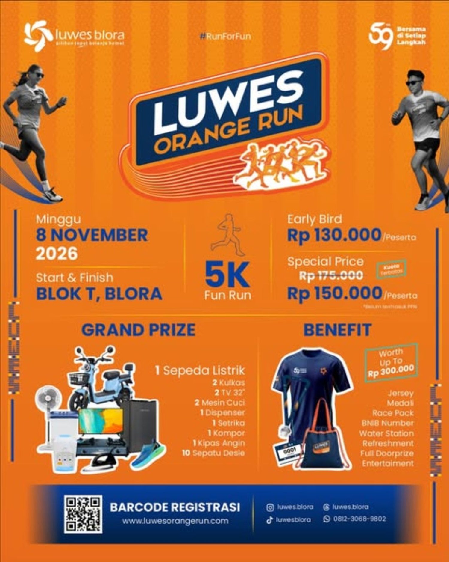 Luwes Orange Run 2026 Blora