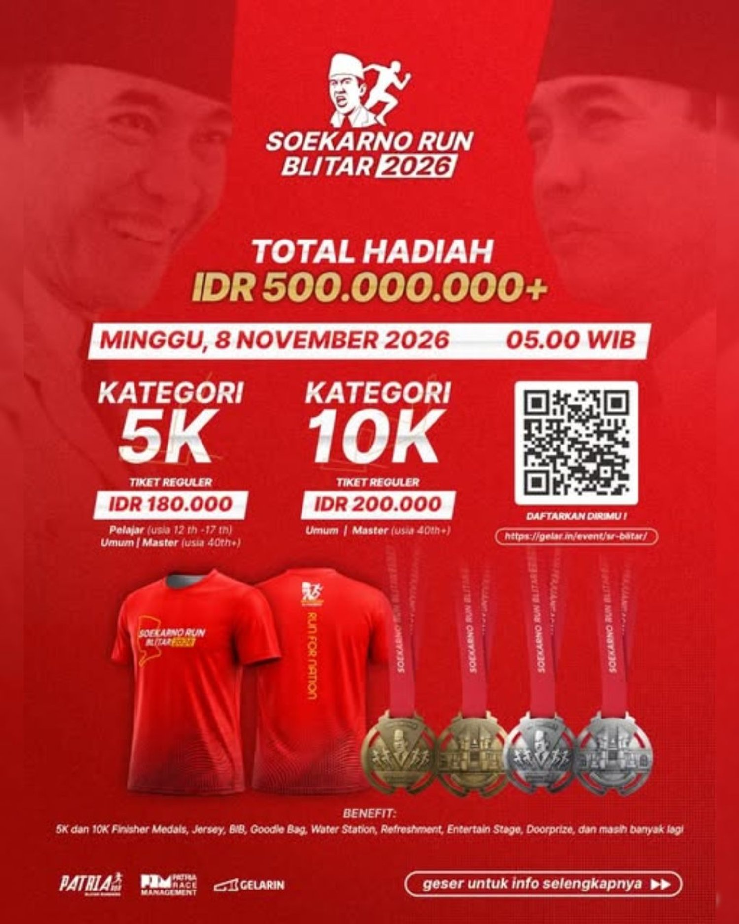 Soekarno Run Blitar 2026