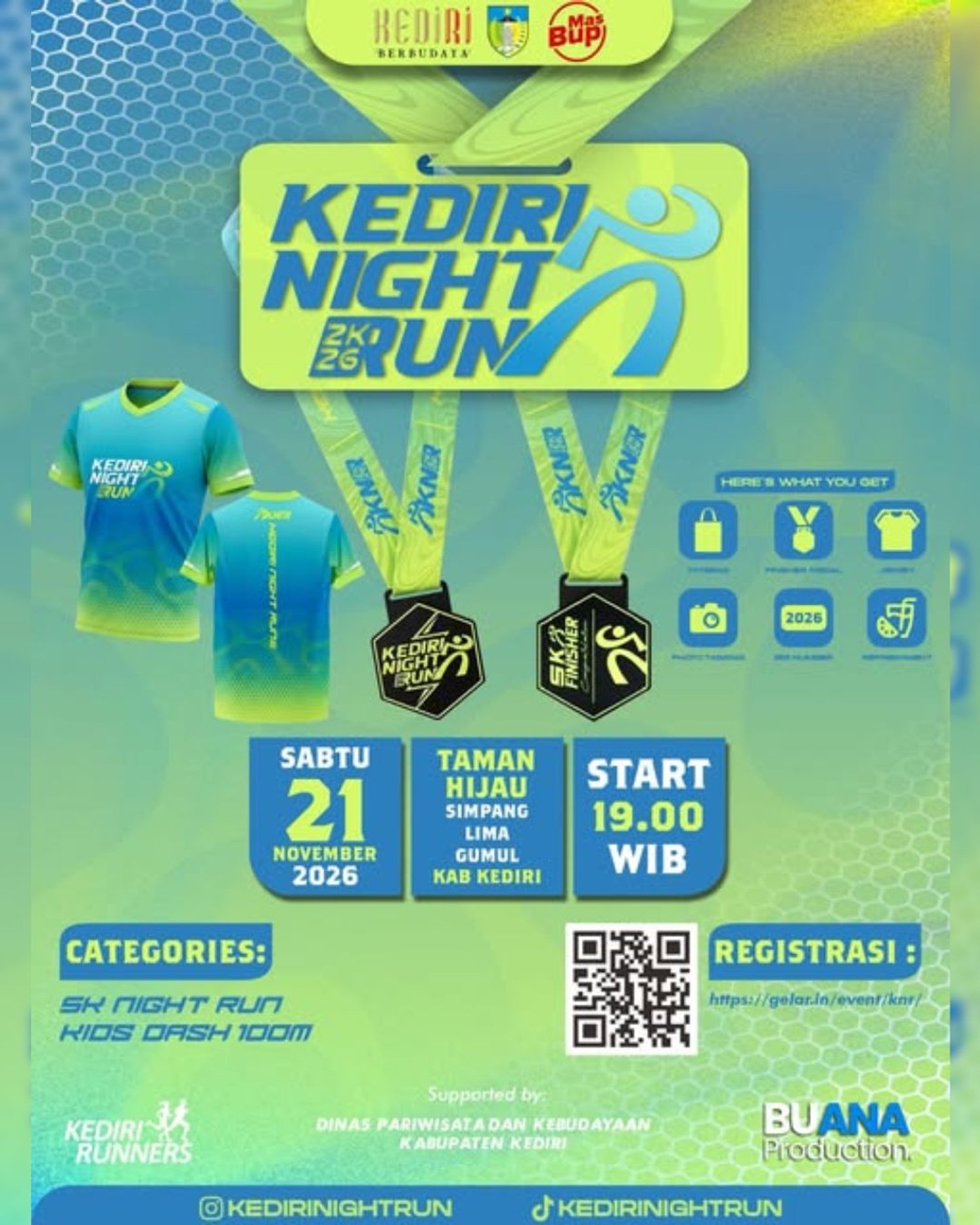 Kediri Night Run 2026