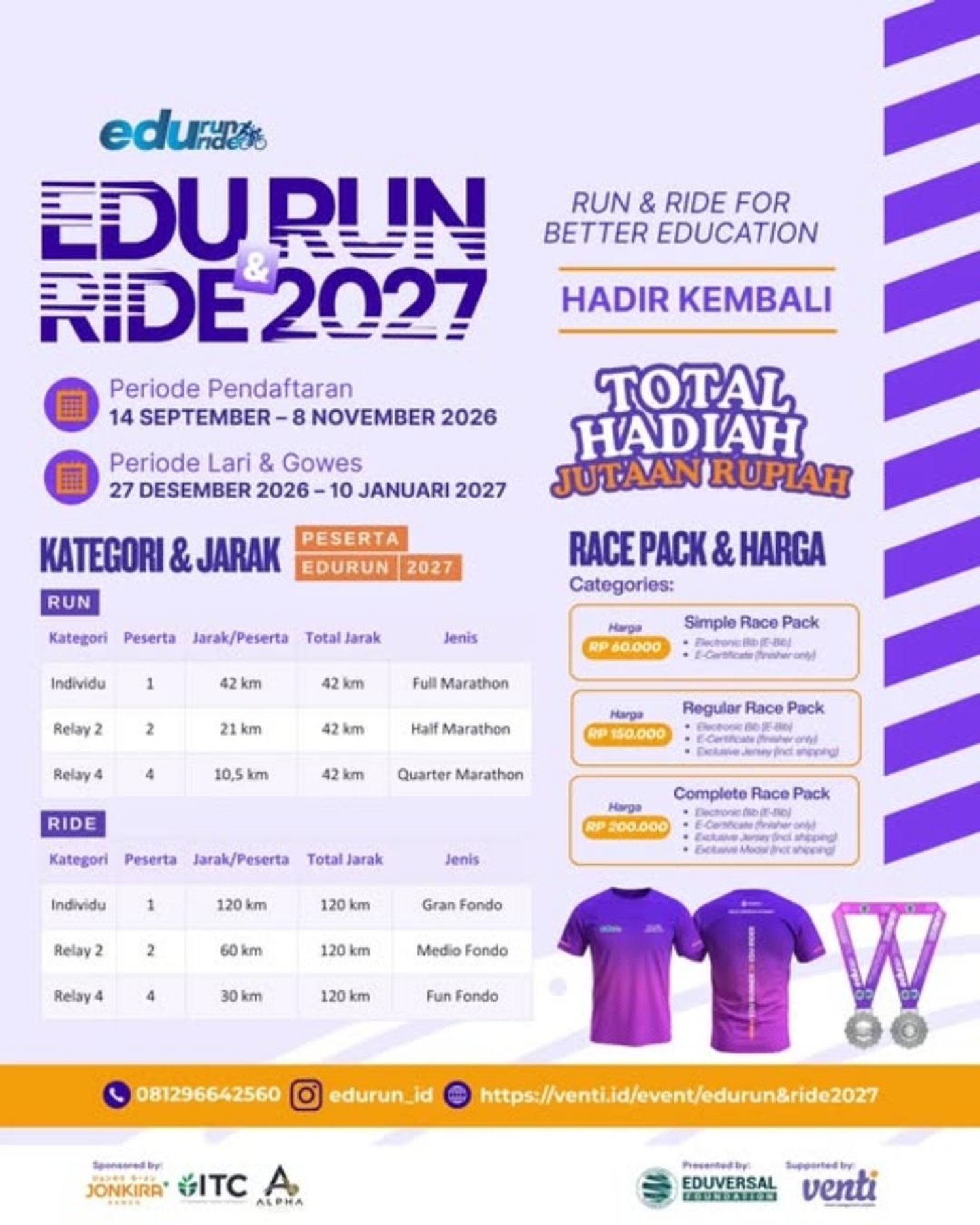 Eduversal Charity Virtual Run (Edurun) 2026