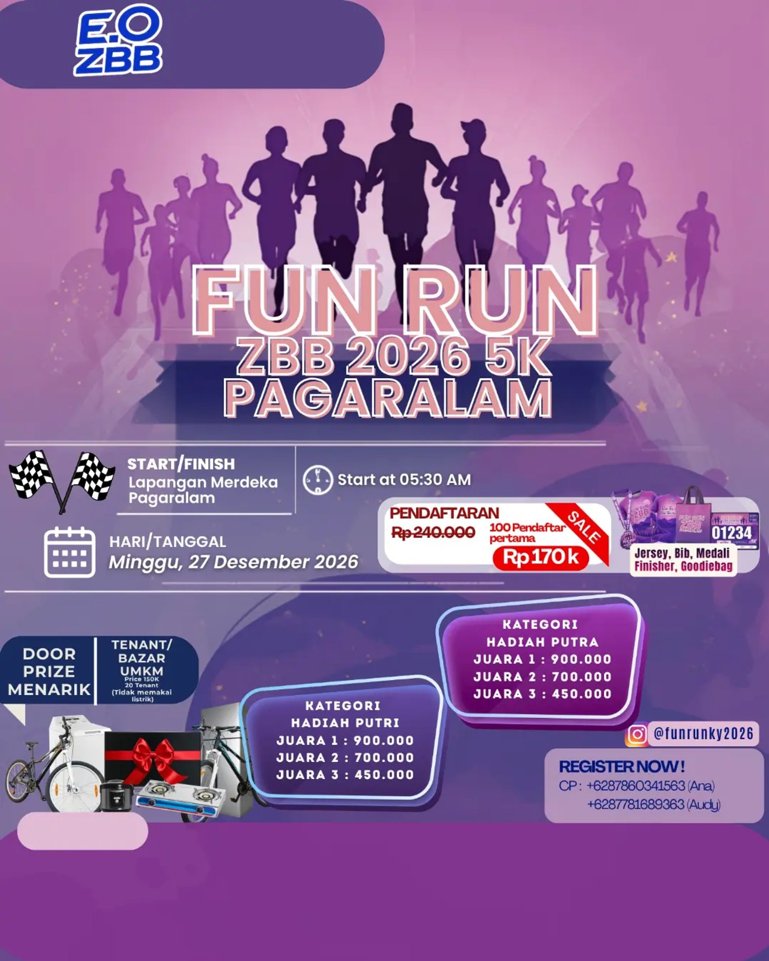 Fun Run ZBB Pagaralam 2026