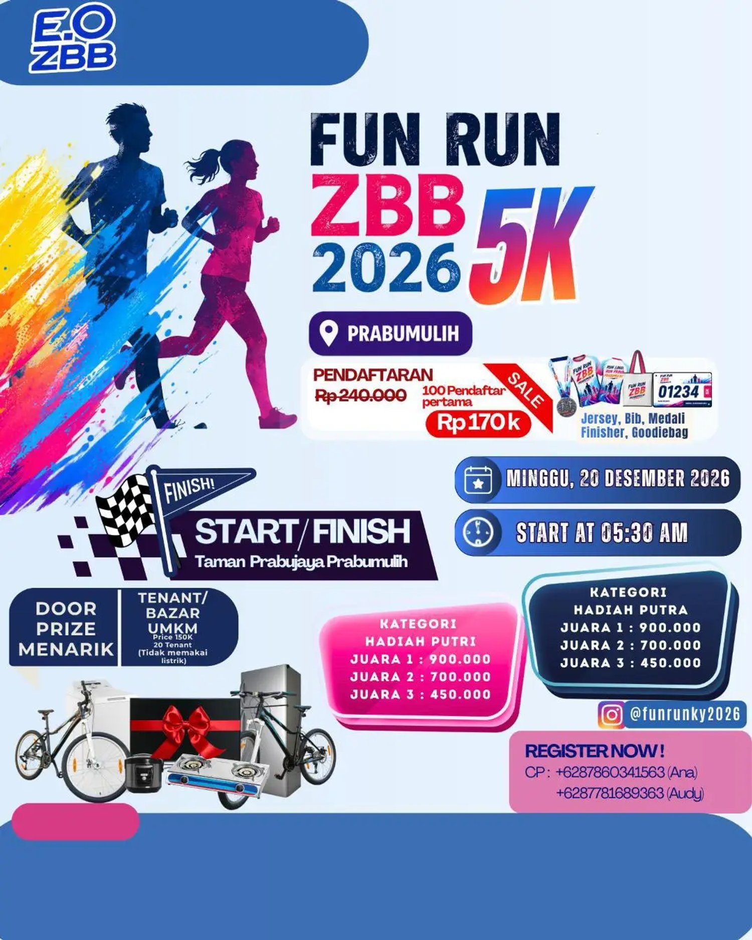 Fun Run ZBB Prabumulih 2026
