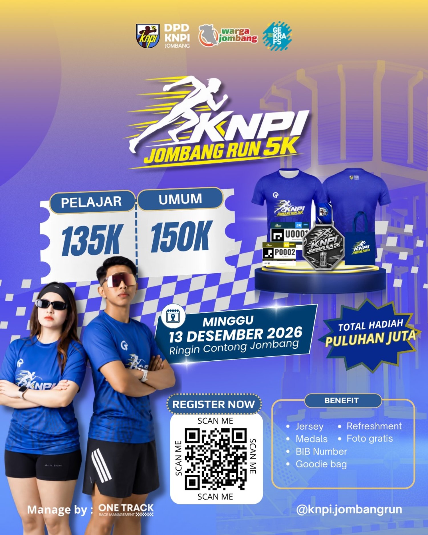 KNPI Jombang Run 5K 2026