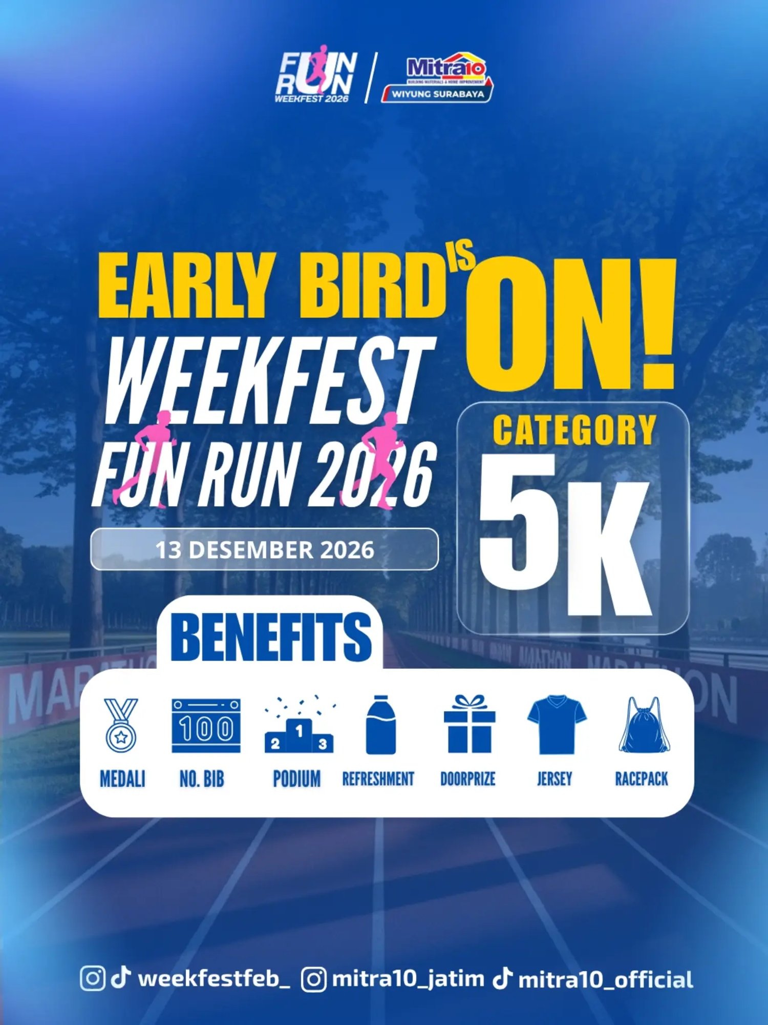 Weekfest Fun Run 2026