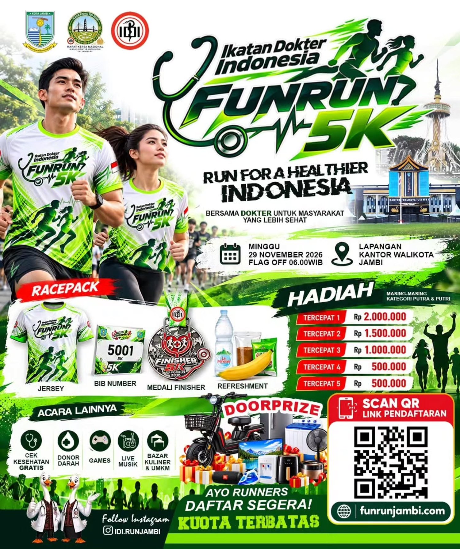 Ikatan Dokter Indonesia Fun Run 2026
