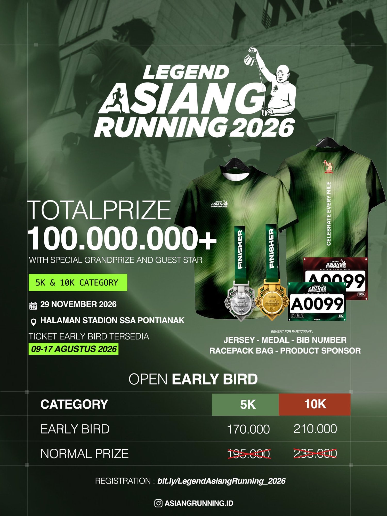 Legend Asiang Running 2026