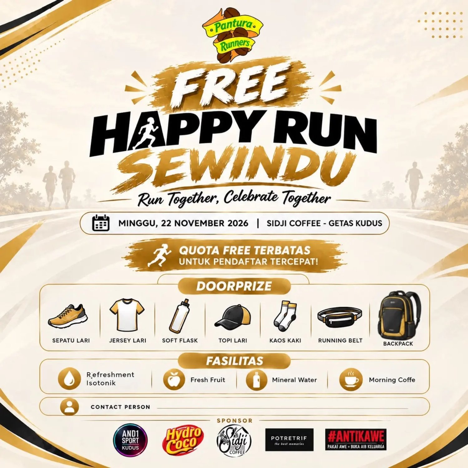 Happy Run Sewindu 2026