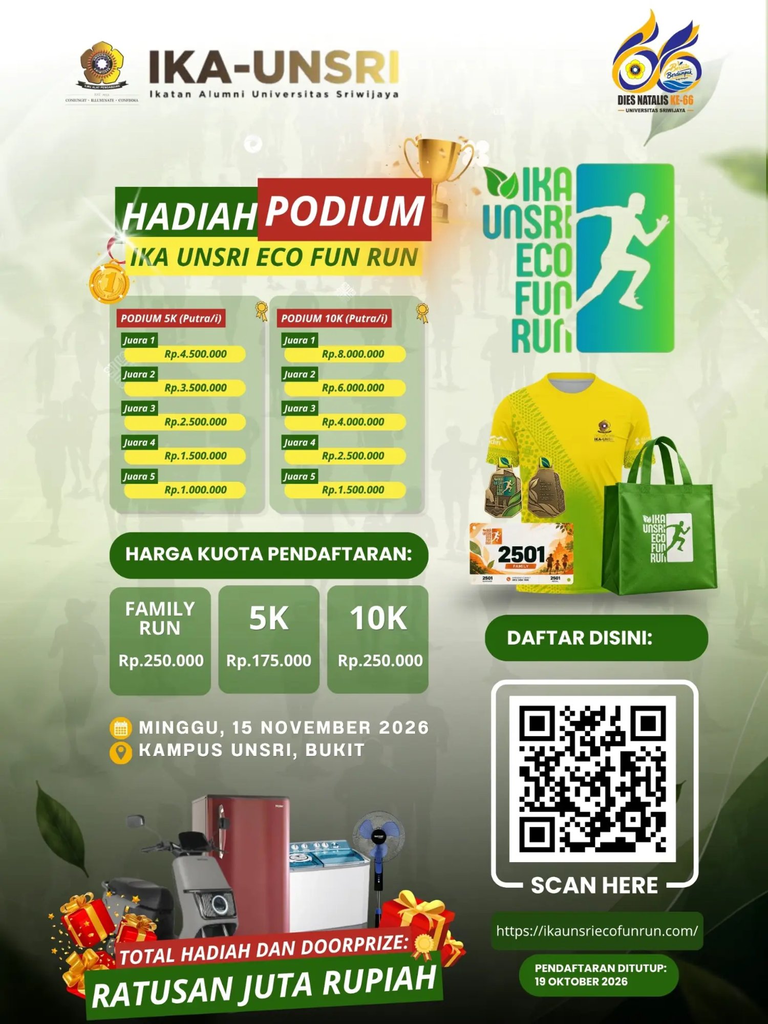 IKA UNSRI Eco Fun Run 2026