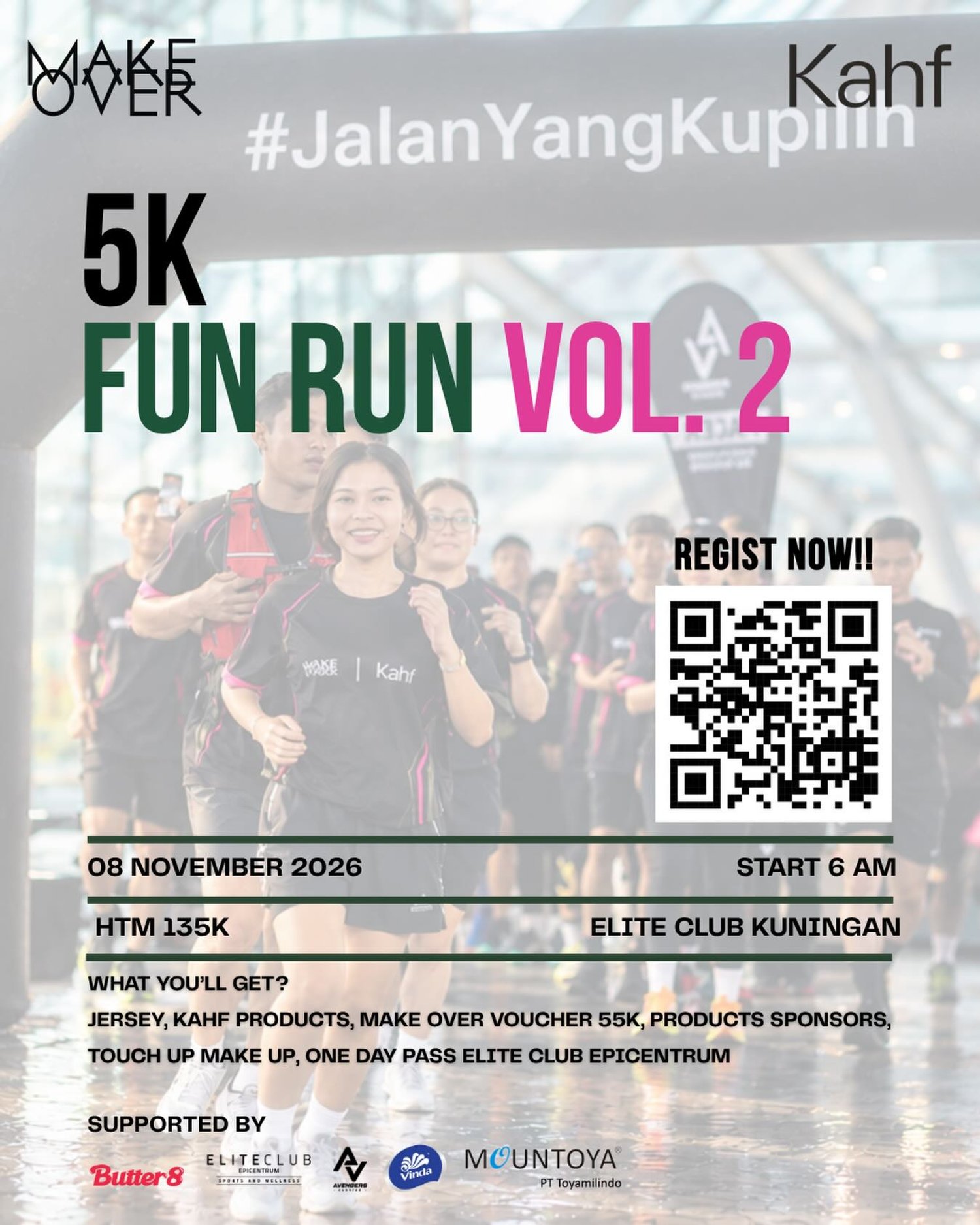 5K Officer Fun Run: Kahf x Make Over x Elite Club 2026