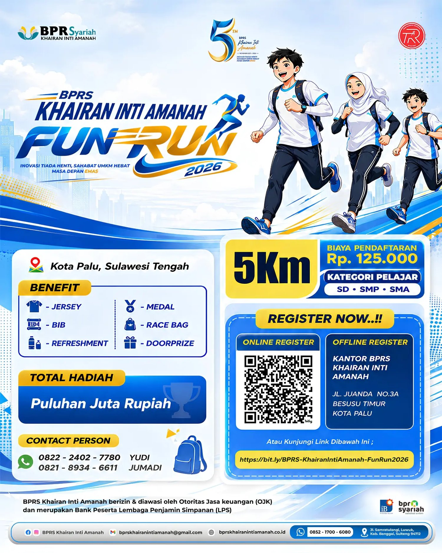 BPRS Khairan Inti Amanah Fun Run 2026