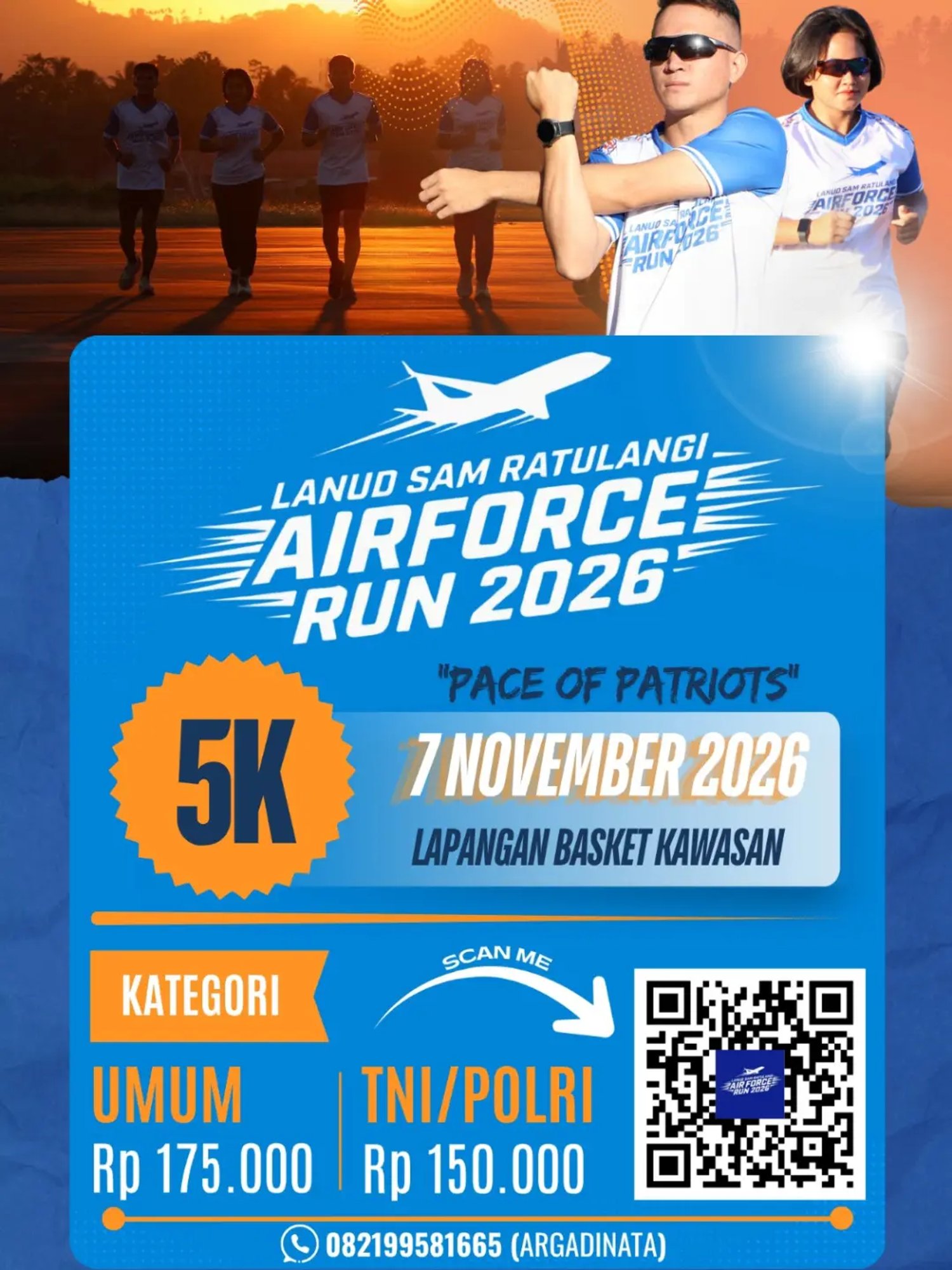 Lanud Sam Ratulangi Airforce Run 2026