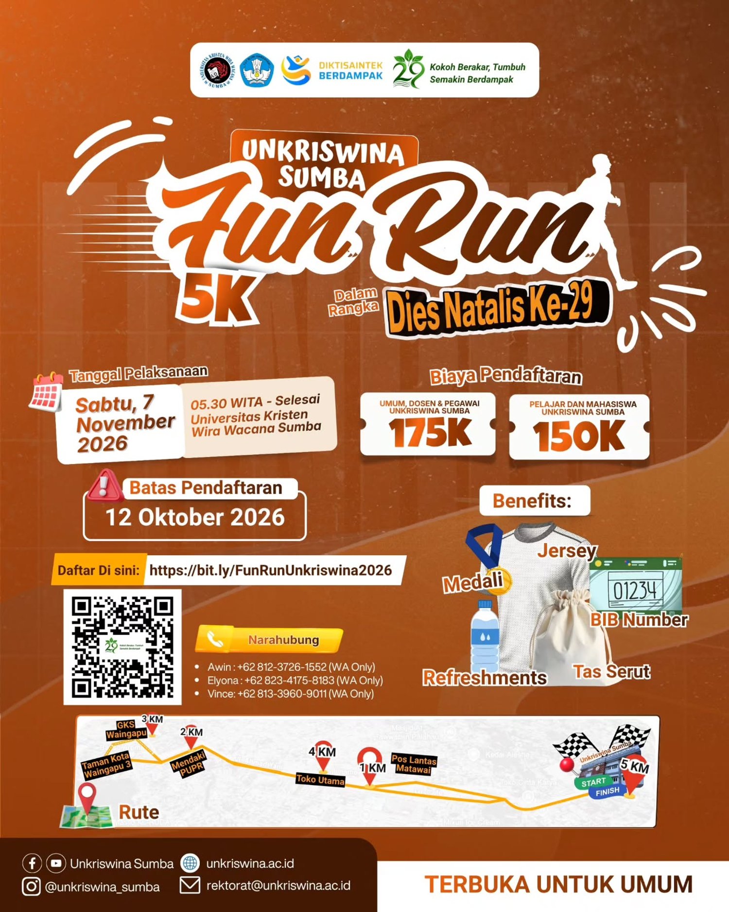 UNKRISWINA Sumba Fun Run 2026