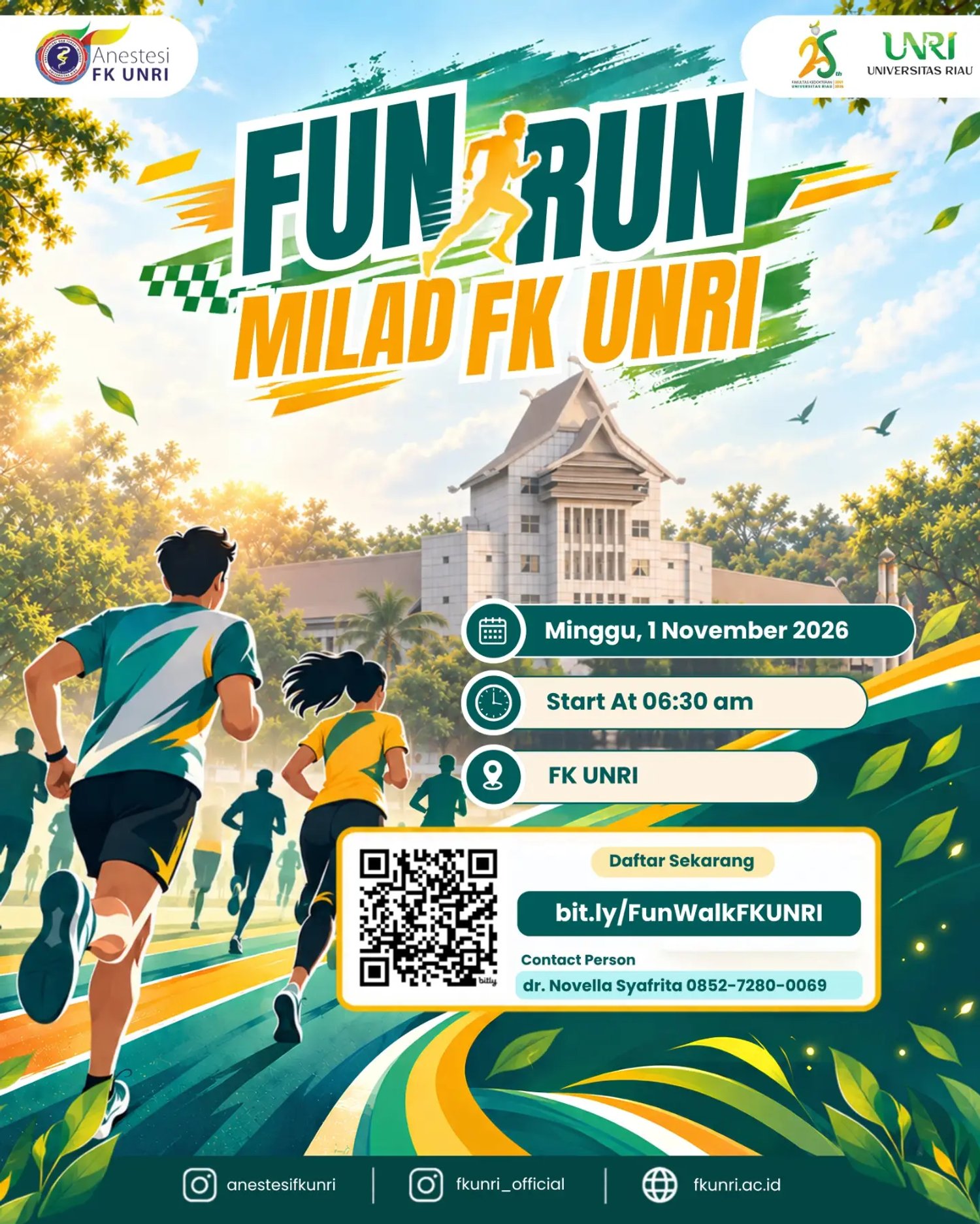 Fun Run Milad FK UNRI 2026