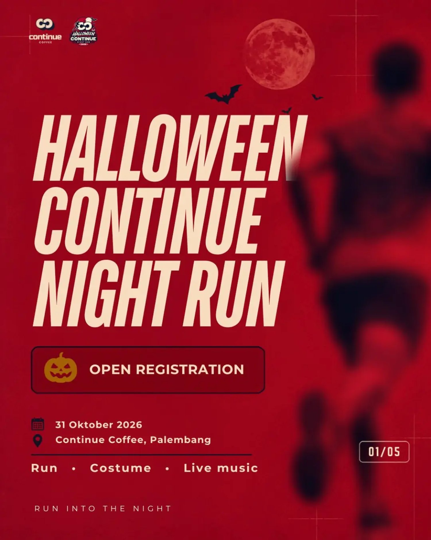 Halloween Continue Night Run 2026